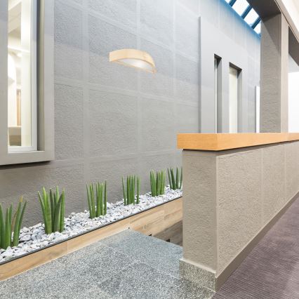 Væglampe NATURAL 1xE27/60W/230V fyrretræ/beige