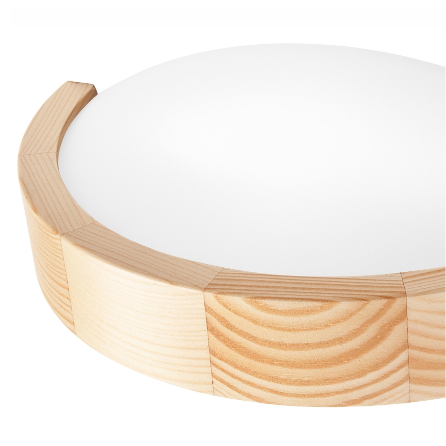 Væglampe NATURAL SLIM 1xE27/60W/230V fyrretræ