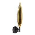 Væglampe NORDIC 1xG9/5W/230V sort/guld