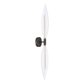 Væglampe NORDIC 2xG9/5W/230V sort/klar