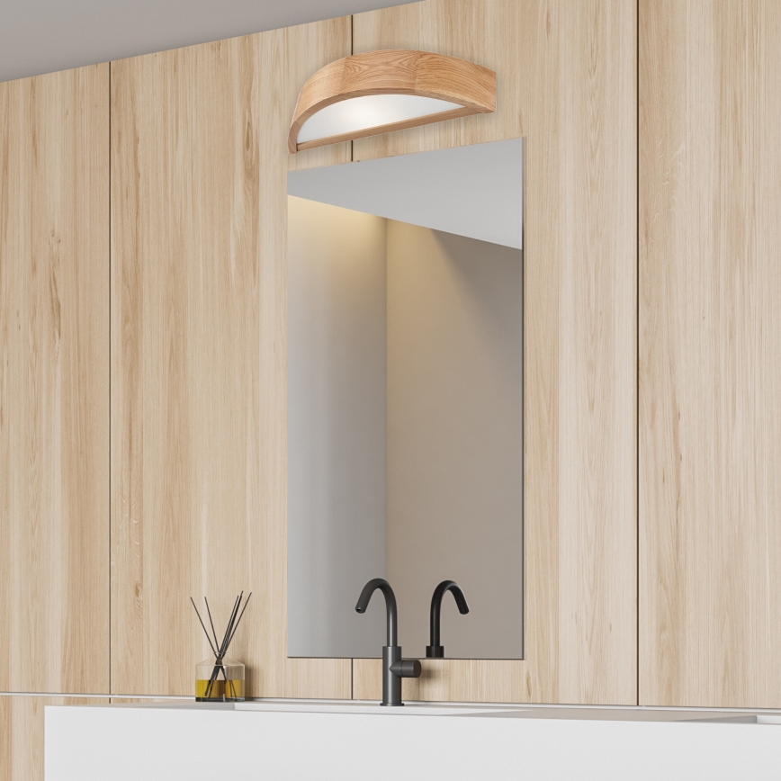 Væglampe OAK 1xE27/60W/230V eg