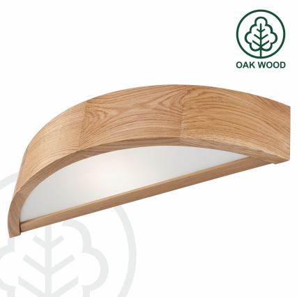 Væglampe OAK 1xE27/60W/230V eg