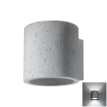 Væglampe ORBIS 1xG9/40W/230V beton