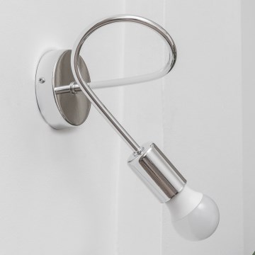 Væglampe OXFORD 1xE27/15W/230V blank krom