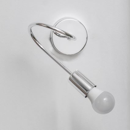 Væglampe OXFORD 1xE27/15W/230V blank krom