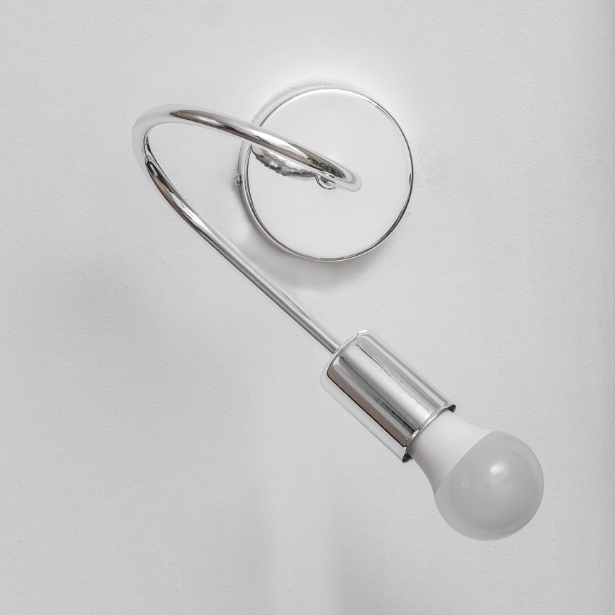 Væglampe OXFORD 1xE27/15W/230V blank krom