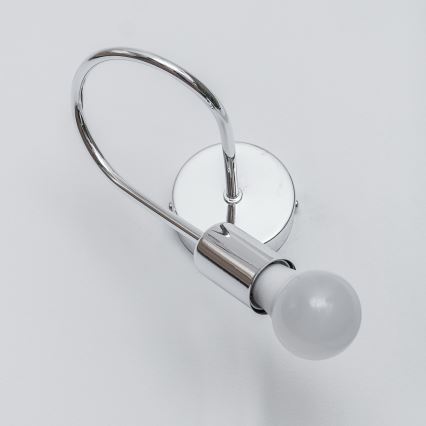 Væglampe OXFORD 1xE27/15W/230V blank krom