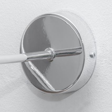 Væglampe OXFORD 1xE27/15W/230V blank krom