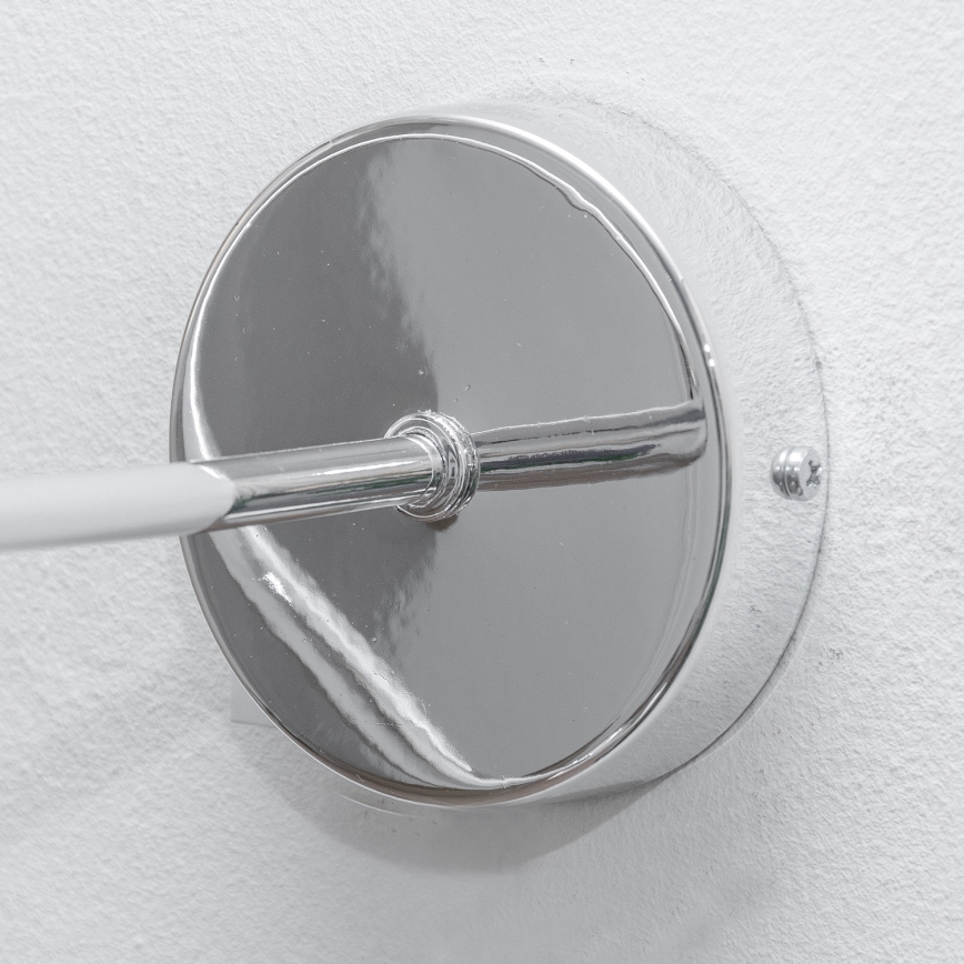 Væglampe OXFORD 1xE27/15W/230V blank krom