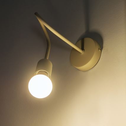 Væglampe OXFORD 1xE27/15W/230V cremefarvet