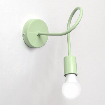 Væglampe OXFORD 1xE27/15W/230V grøn