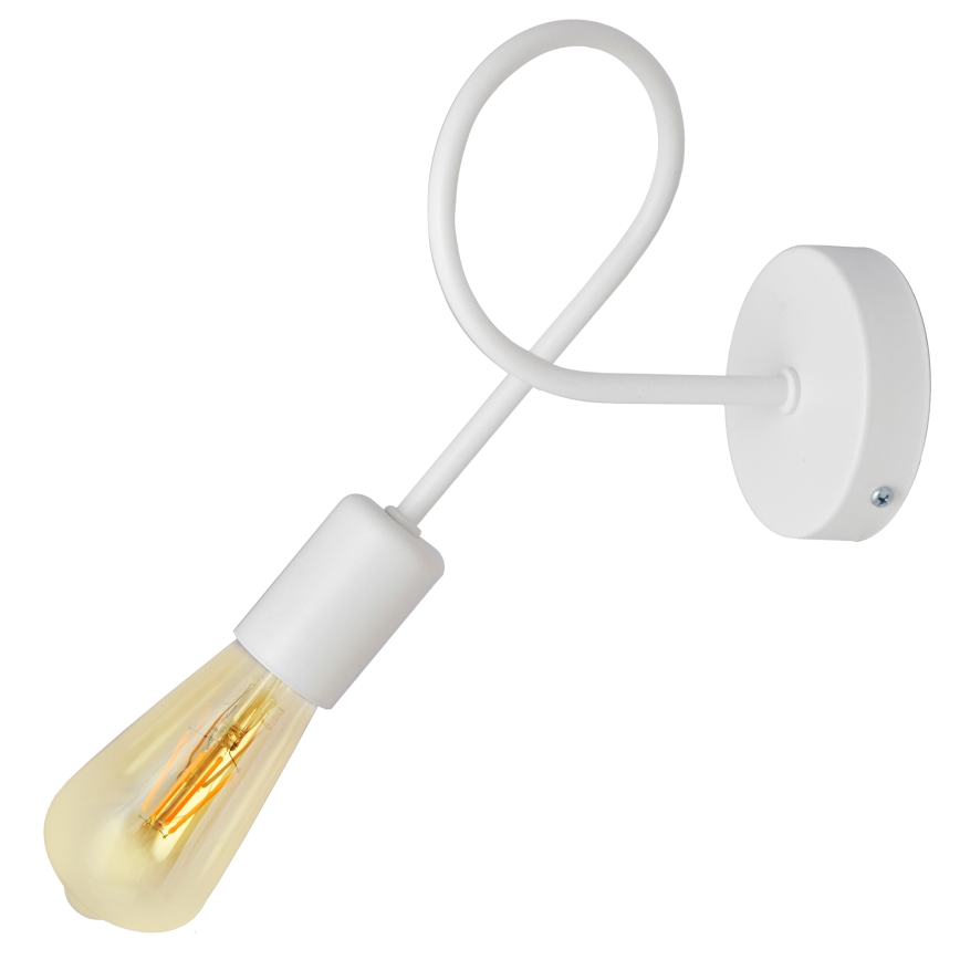 Væglampe OXFORD 1xE27/15W/230V hvid