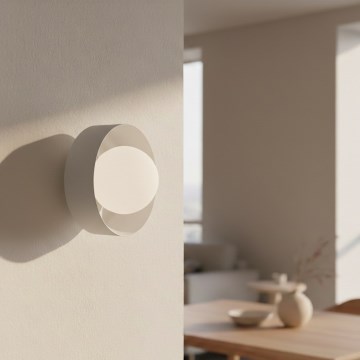 Væglampe OZZY 1xG9/8W/230V hvid