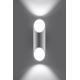 Væglampe PENNE 30 1xG9/40W/230V hvid