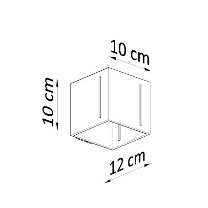 Væglampe PIXAR 1xG9/40W/230V