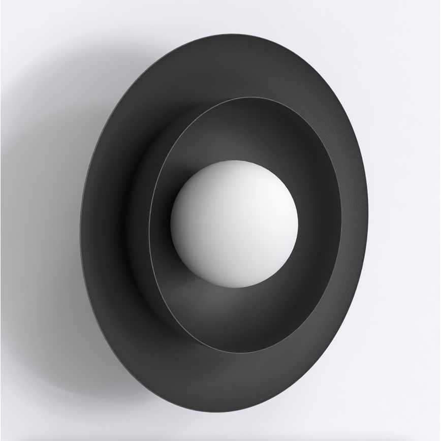 Væglampe POPPI 1xG9/8W/230V sort