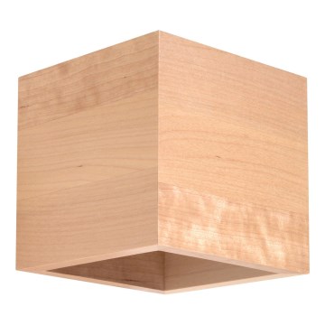Væglampe QUAD 1xG9/40W/230V Birk/bøg