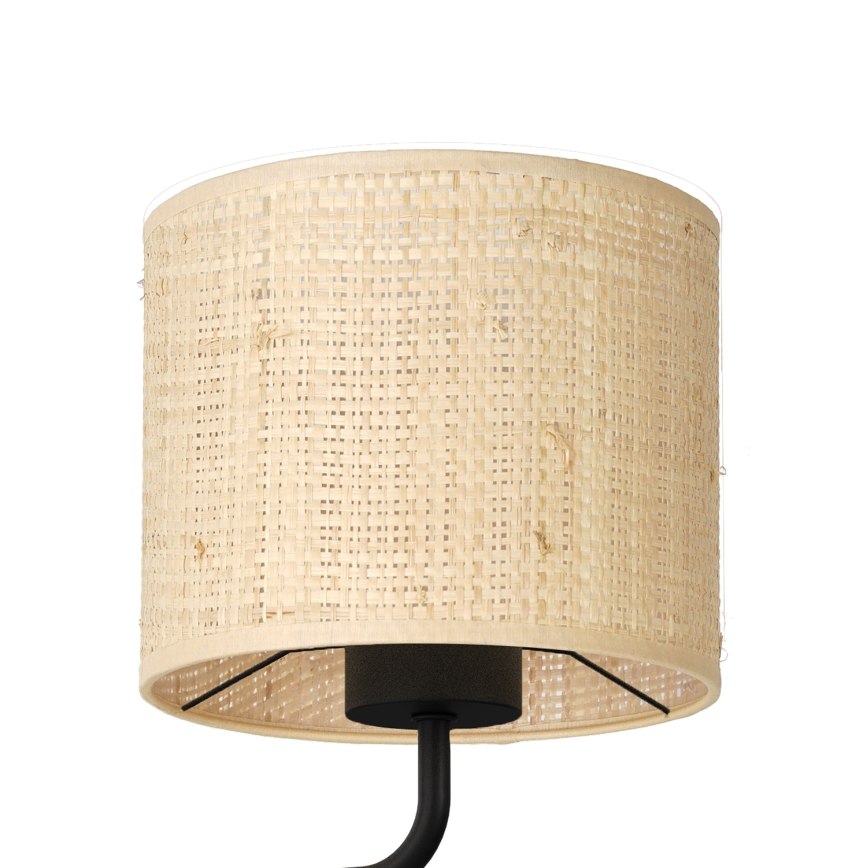 Væglampe RATTAN 1xE27/60W+1xG9/8W/230V Rattan