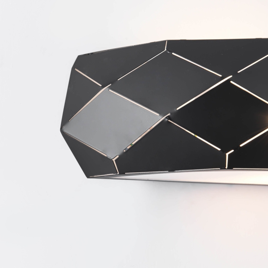 Væglampe REUS 1xE27/40W/230V sort