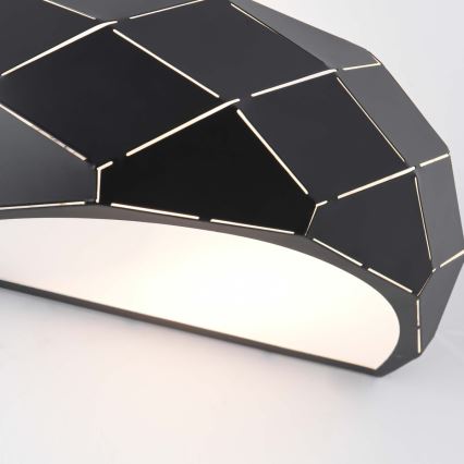 Væglampe REUS 1xE27/40W/230V sort