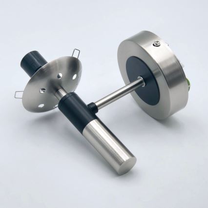 Væglampe ROLLO 1xE14/5W/230V mat krom/røget