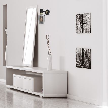 Væglampe ROMA BLACK 1xE27/60W/230V