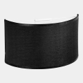 Væglampe RONDO 1xE27/15W/230V sort