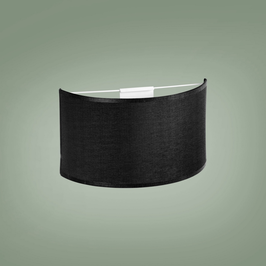 Væglampe RONDO 1xE27/15W/230V sort