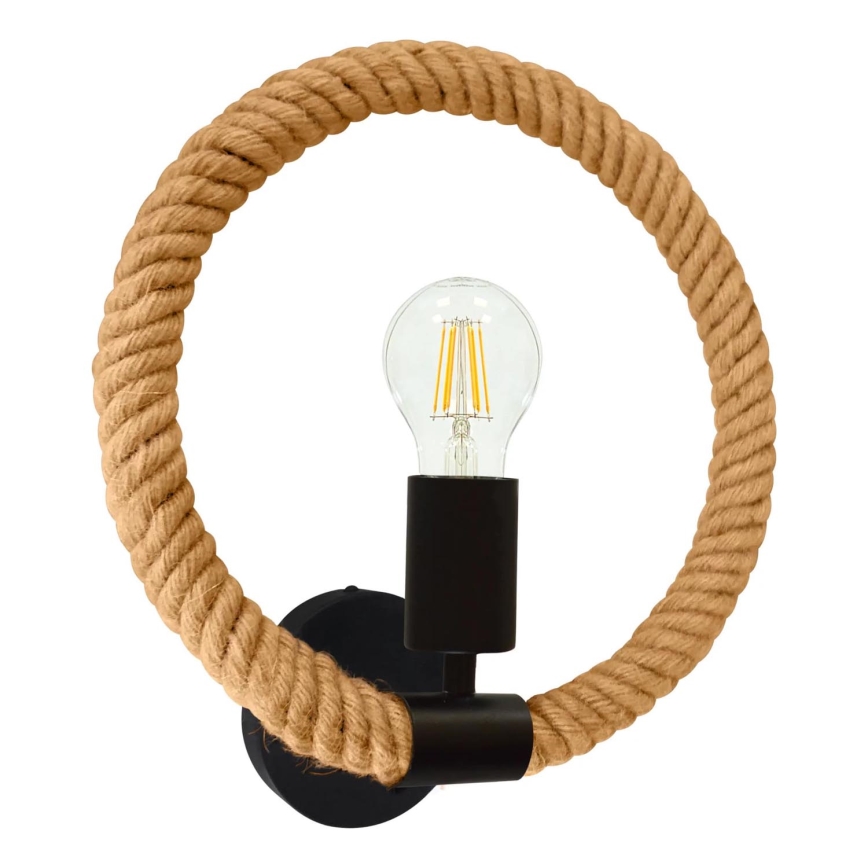 Væglampe ROPE ARTHUR 1xE27/12W/230V