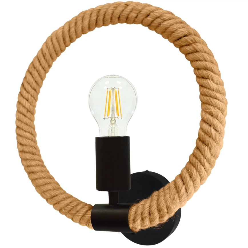 Væglampe ROPE ARTHUR 1xE27/12W/230V