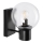 Væglampe SFERIO 1xE14/5W/230V sort/klar