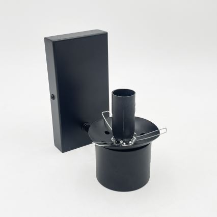 Væglampe SFERIO 1xE14/5W/230V sort/klar