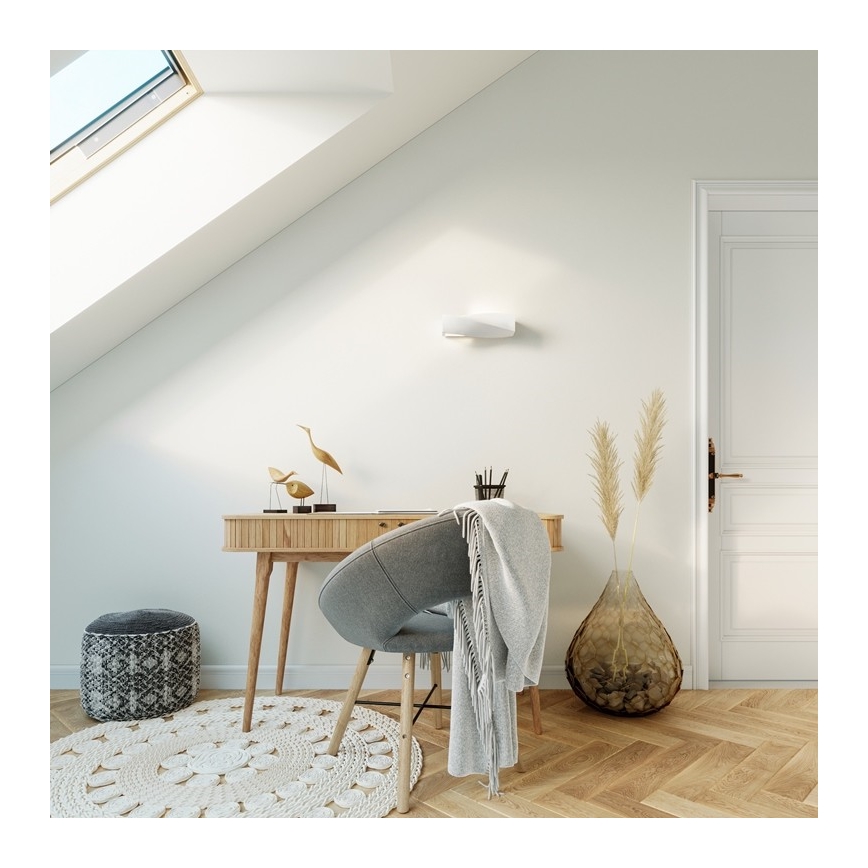 Væglampe SIGMA MINI 1xE27/60W/230V hvid