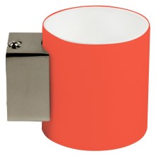 Væglampe SIMONET 1xG9/40W/230V orange