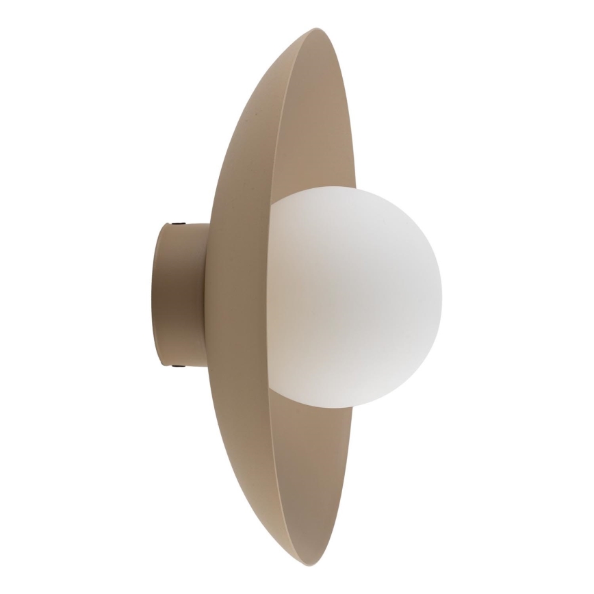 Væglampe SLATE 1xG9/8W/230V diameter 28 cm beige