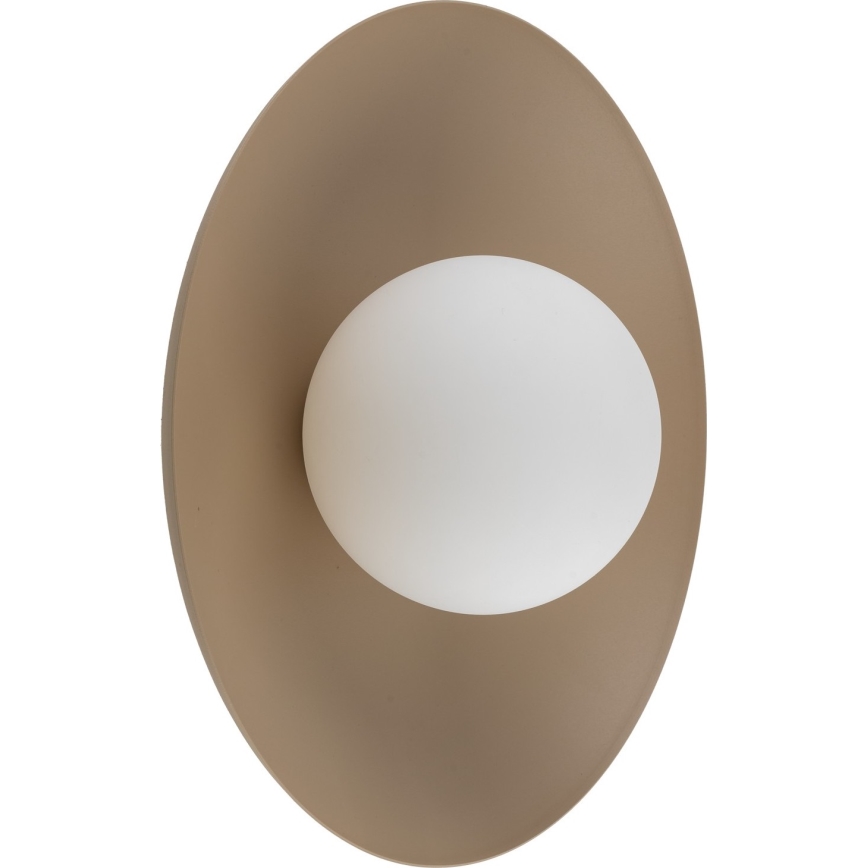 Væglampe SLATE 1xG9/8W/230V diameter 28 cm beige