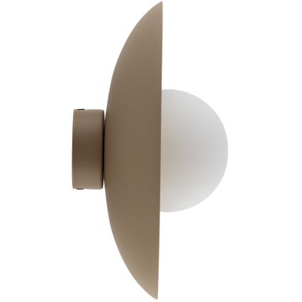 Væglampe SLATE 1xG9/8W/230V diameter 28 cm beige