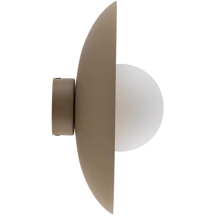 Væglampe SLATE 1xG9/8W/230V diameter 28 cm beige