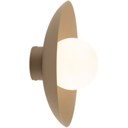 Væglampe SLATE 1xG9/8W/230V diameter 28 cm beige