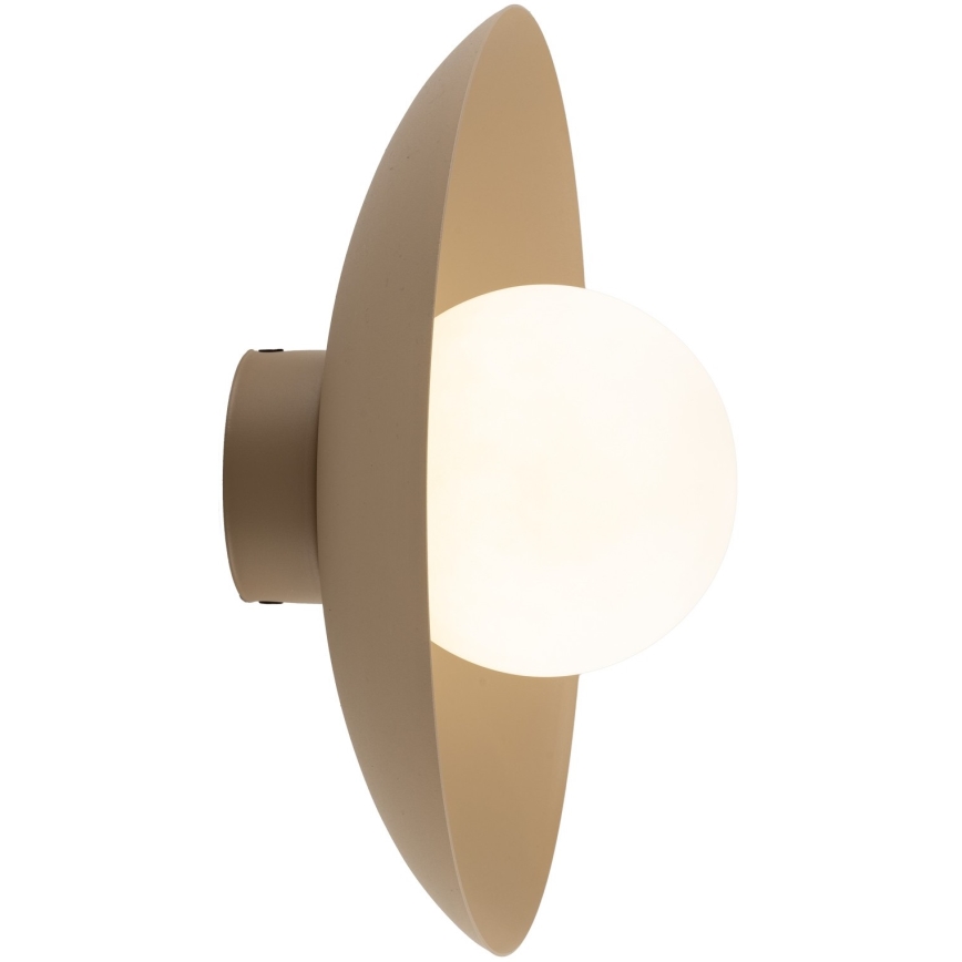 Væglampe SLATE 1xG9/8W/230V diameter 28 cm beige