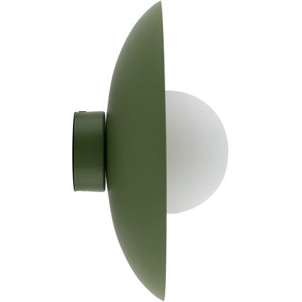 Væglampe SLATE 1xG9/8W/230V diameter 28 cm grøn