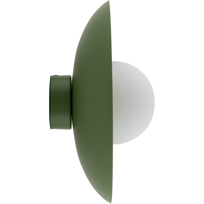 Væglampe SLATE 1xG9/8W/230V diameter 28 cm grøn