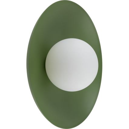 Væglampe SLATE 1xG9/8W/230V diameter 28 cm grøn