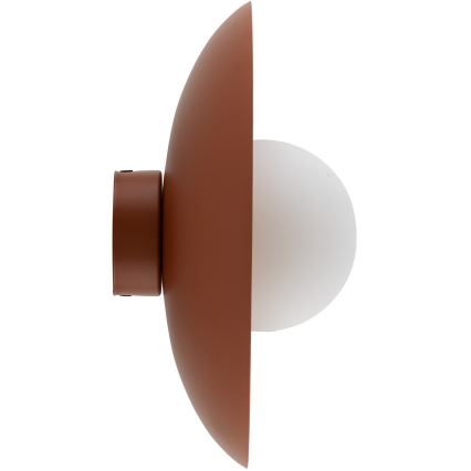 Væglampe SLATE 1xG9/8W/230V diameter 28 cm mursten