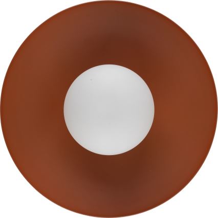 Væglampe SLATE 1xG9/8W/230V diameter 28 cm mursten