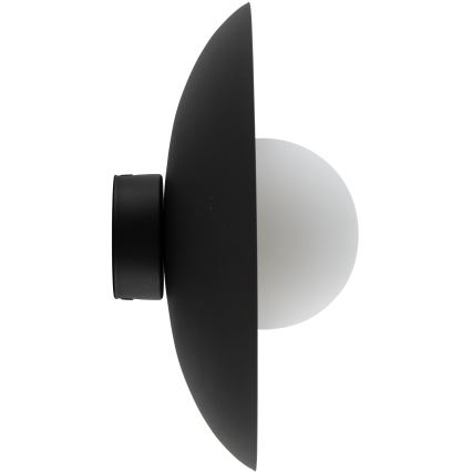 Væglampe SLATE 1xG9/8W/230V diameter 28 cm sort