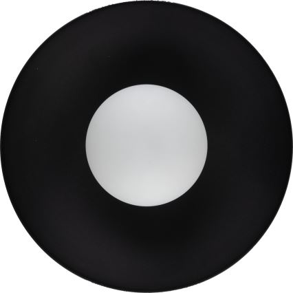 Væglampe SLATE 1xG9/8W/230V diameter 28 cm sort