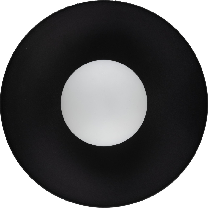Væglampe SLATE 1xG9/8W/230V diameter 28 cm sort