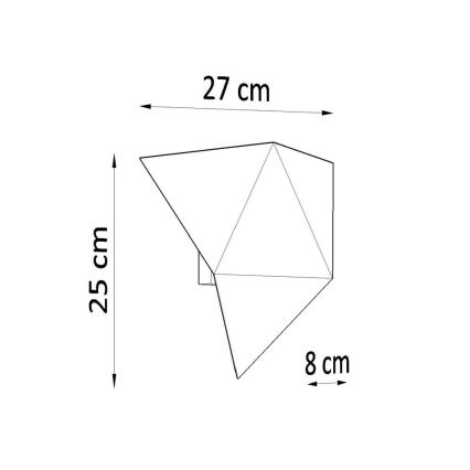 Væglampe SOLIDO 2xG9/40W/230V hvid