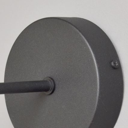 Væglampe SORAPIS 1xE27/15W/230V sort
